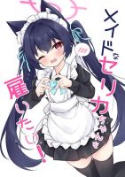 Blue Archive Meido na Serika-chan wo Yaitai By riku_mochiduki - Manga, One Shot, Doujinshi